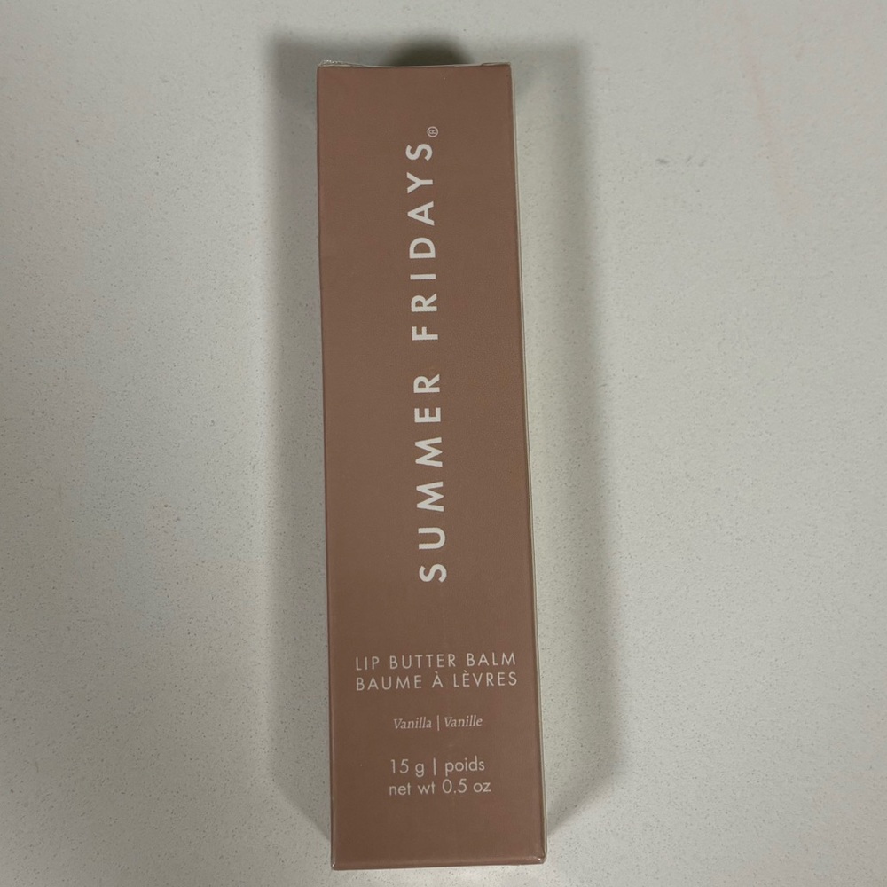 Summer Fridays lip butter bomb